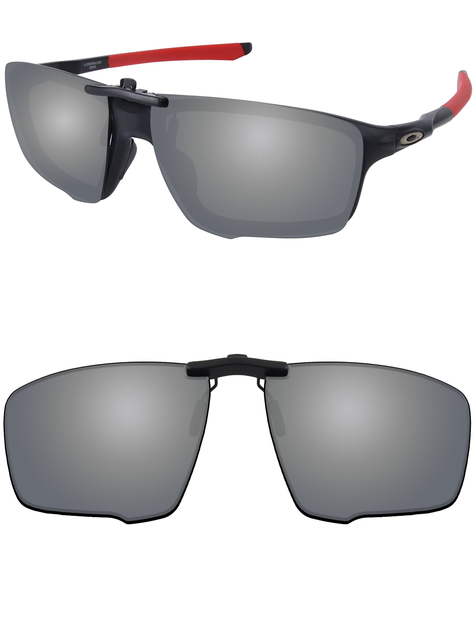 Polarized Clip-on for Oakley Crosslink Zero Asian Fit OX8080 58mm