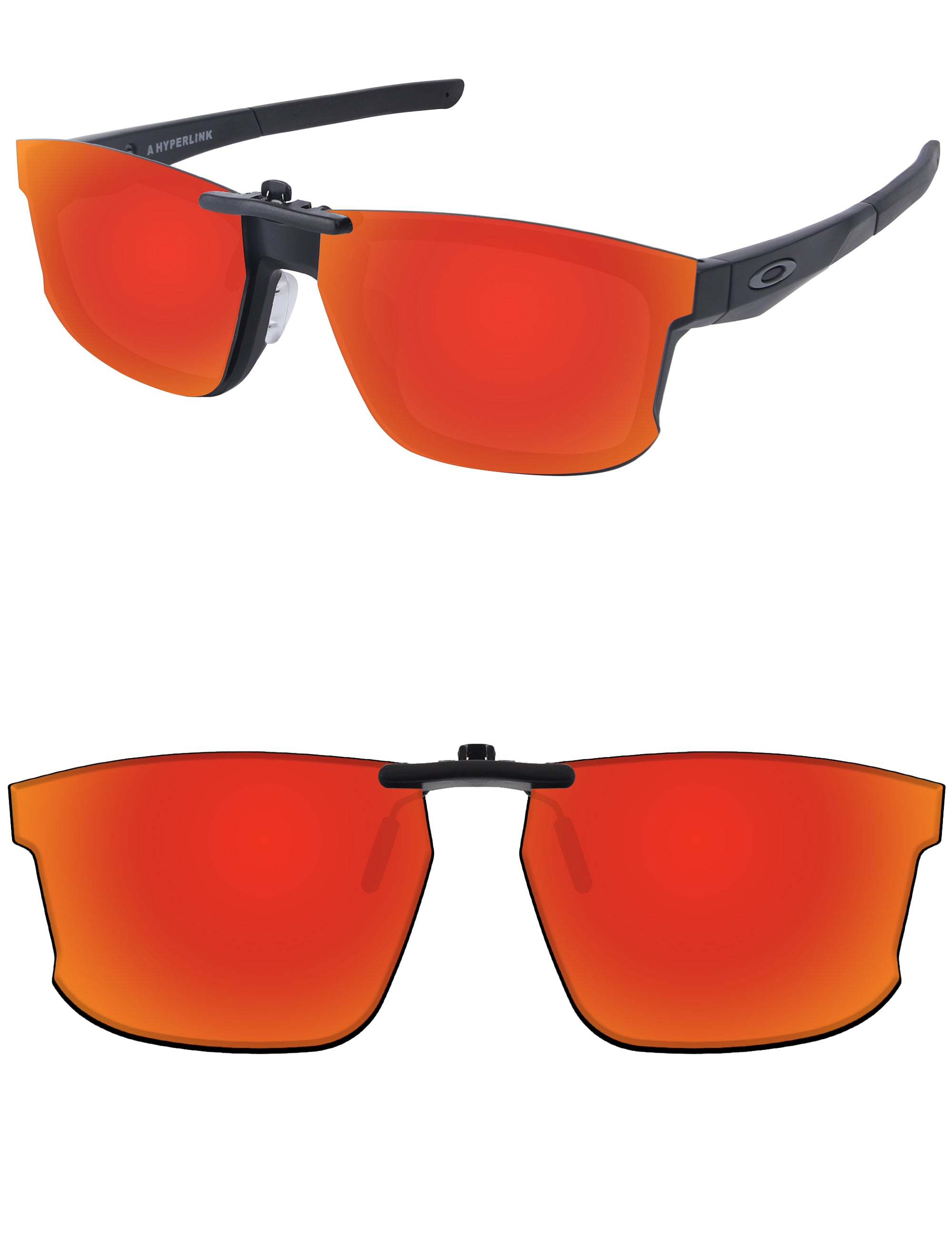 Polarized Clip-on for Oakley Hyperlink Asian Fit OX8051 54mm