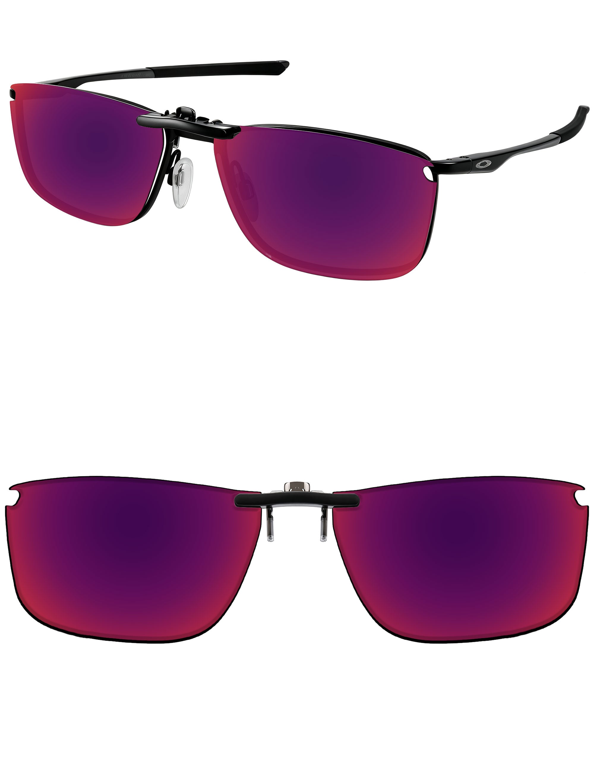 Polarized Clip-on for Oakley Socket 5.5 OX3218 54mm Sunglasses