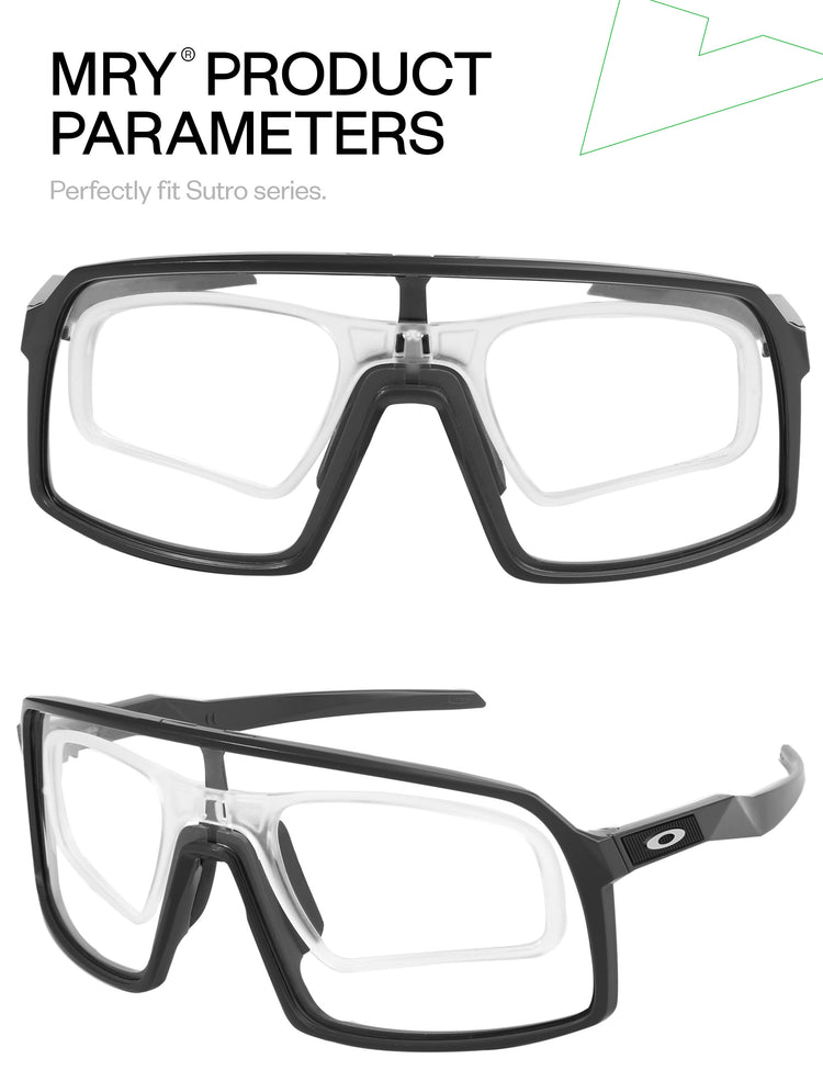 MRY Rx Insert & Prescription Lense for Oakley Sutro OO9406 – MRY Optics ...