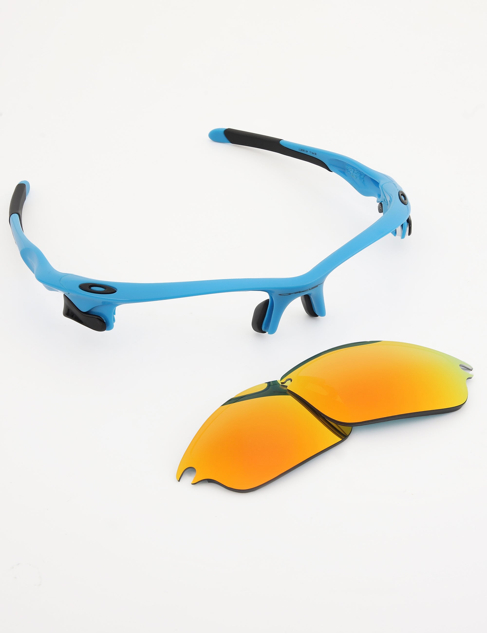 MRY Prescription Replacement Lenses for Oakley Fast Jacket OO9097