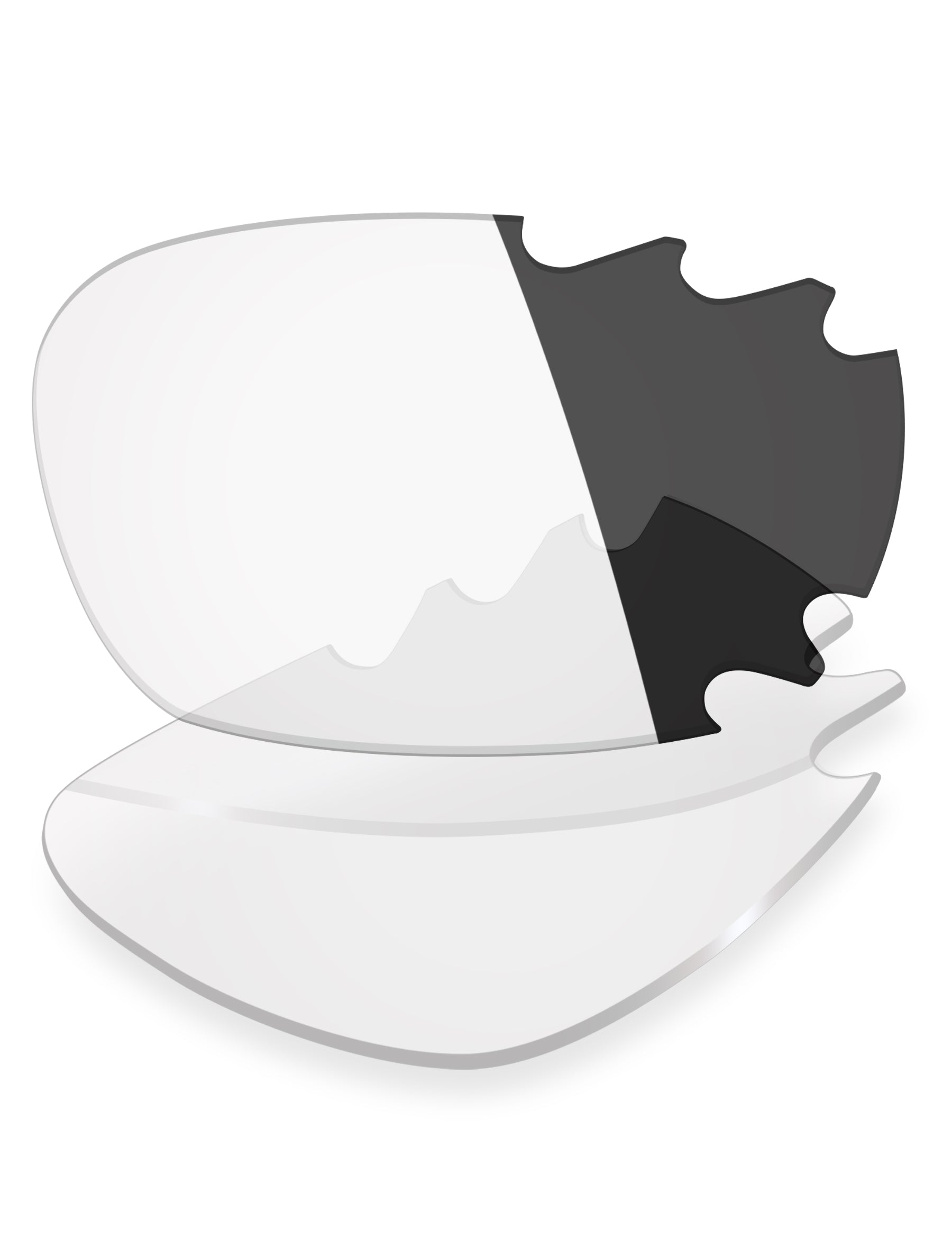 MRY Prescription Replacement Lenses for Oakley Jawbone Vented 62mm