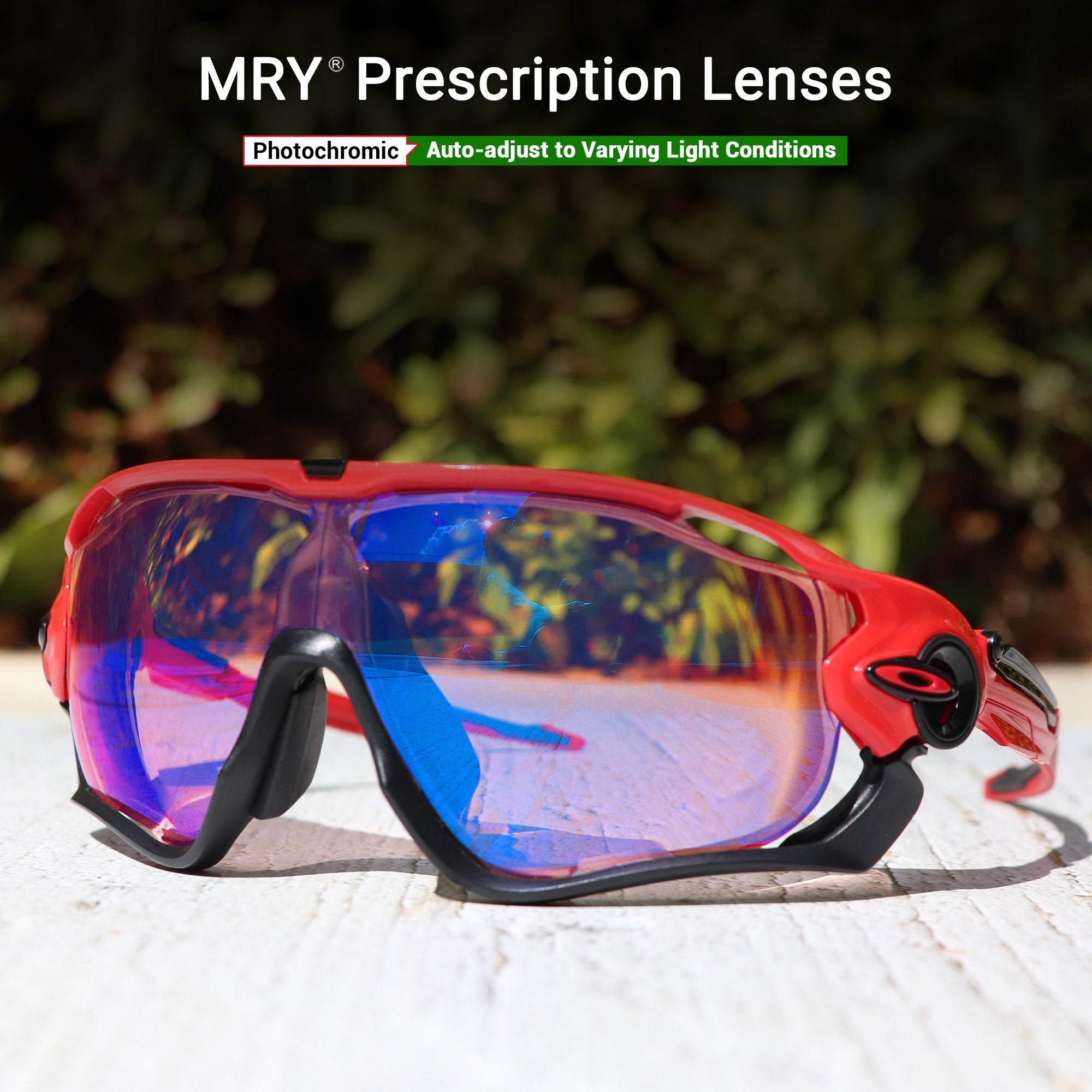 MRY Sport Prescription Lenses for Oakley Jawbreaker OO9290 – MRY