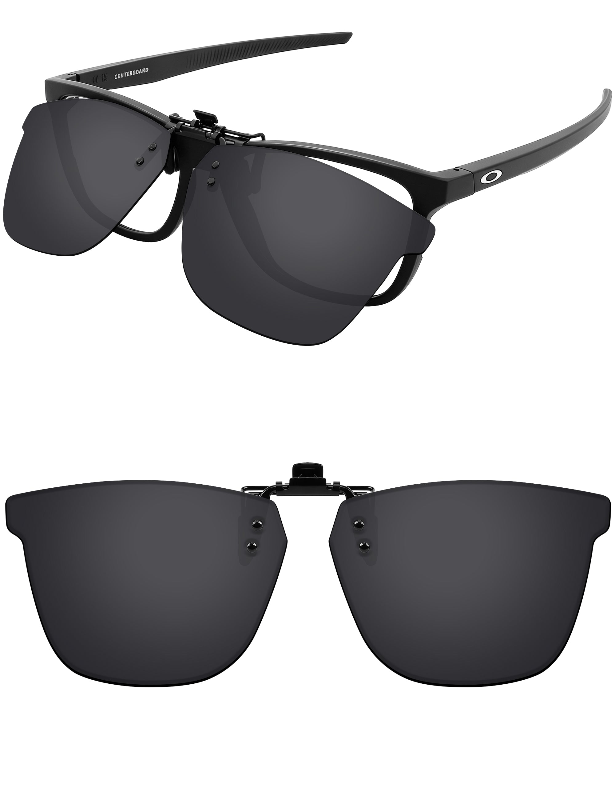 Polarized Flip-up Clip-on for Oakley Centerboard OX8163 55mm