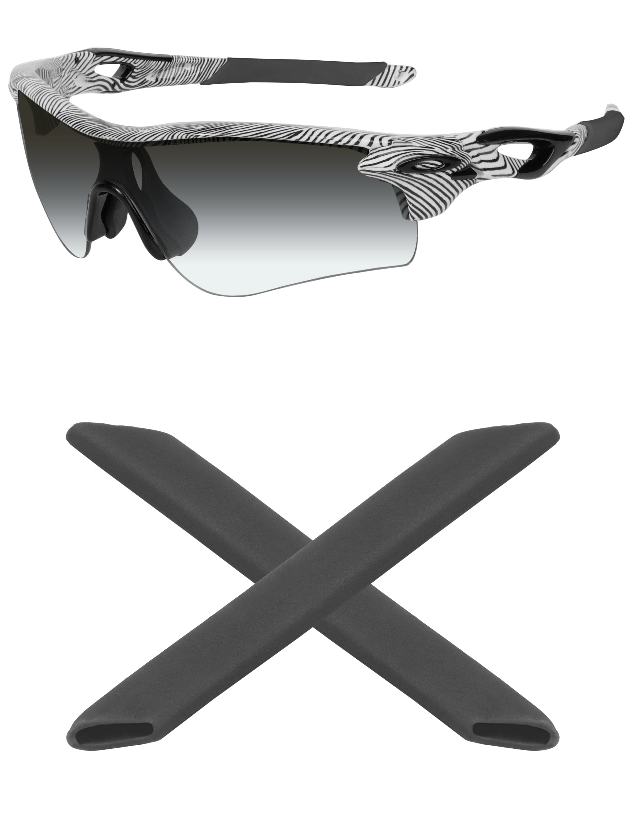 MRYOK Replacement Ear Socks for Oakley Radarlock OO9183 Sunglasses