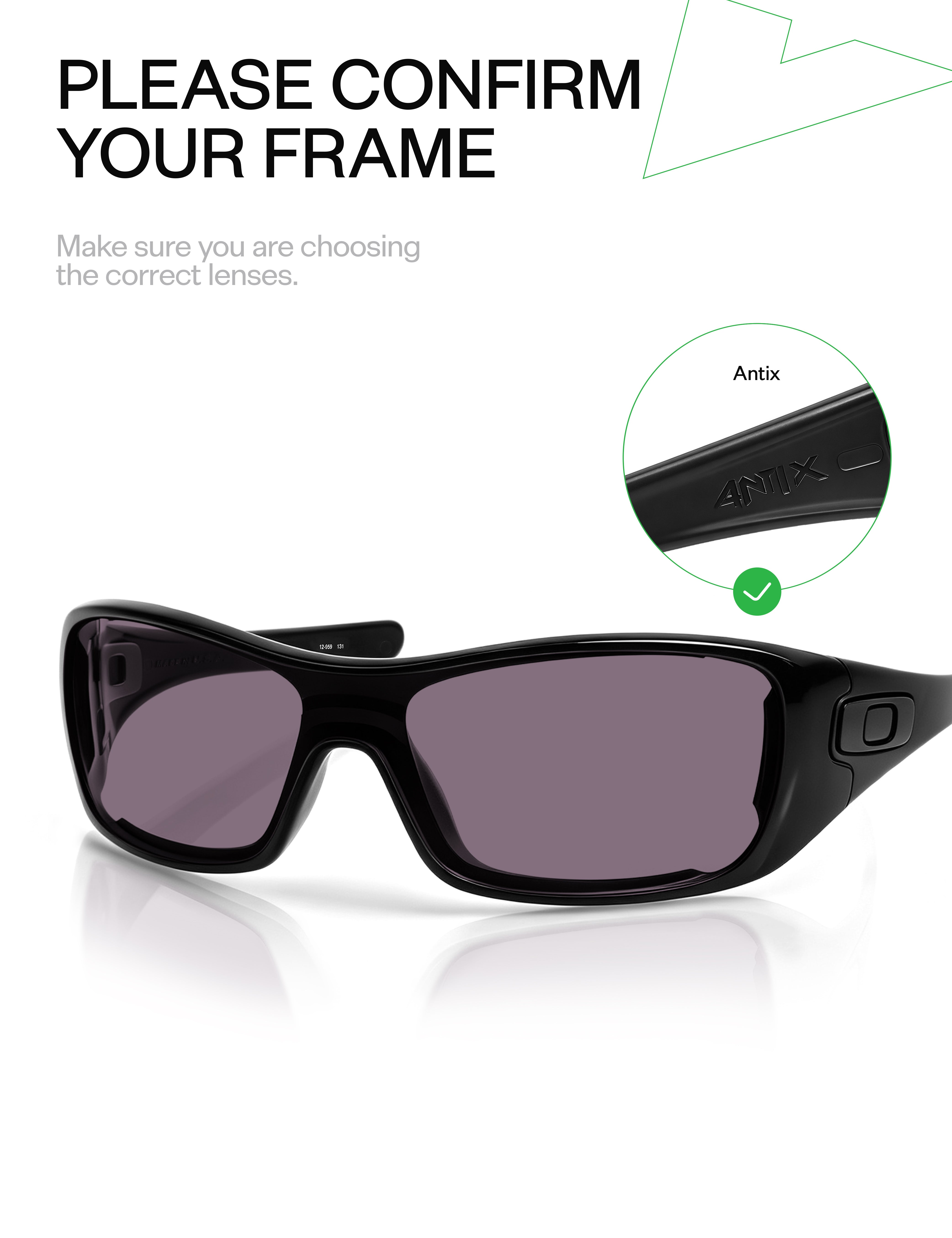 MRYOK Replacement Lenses for Oakley Antix OO9077 Sunglasses – MRY