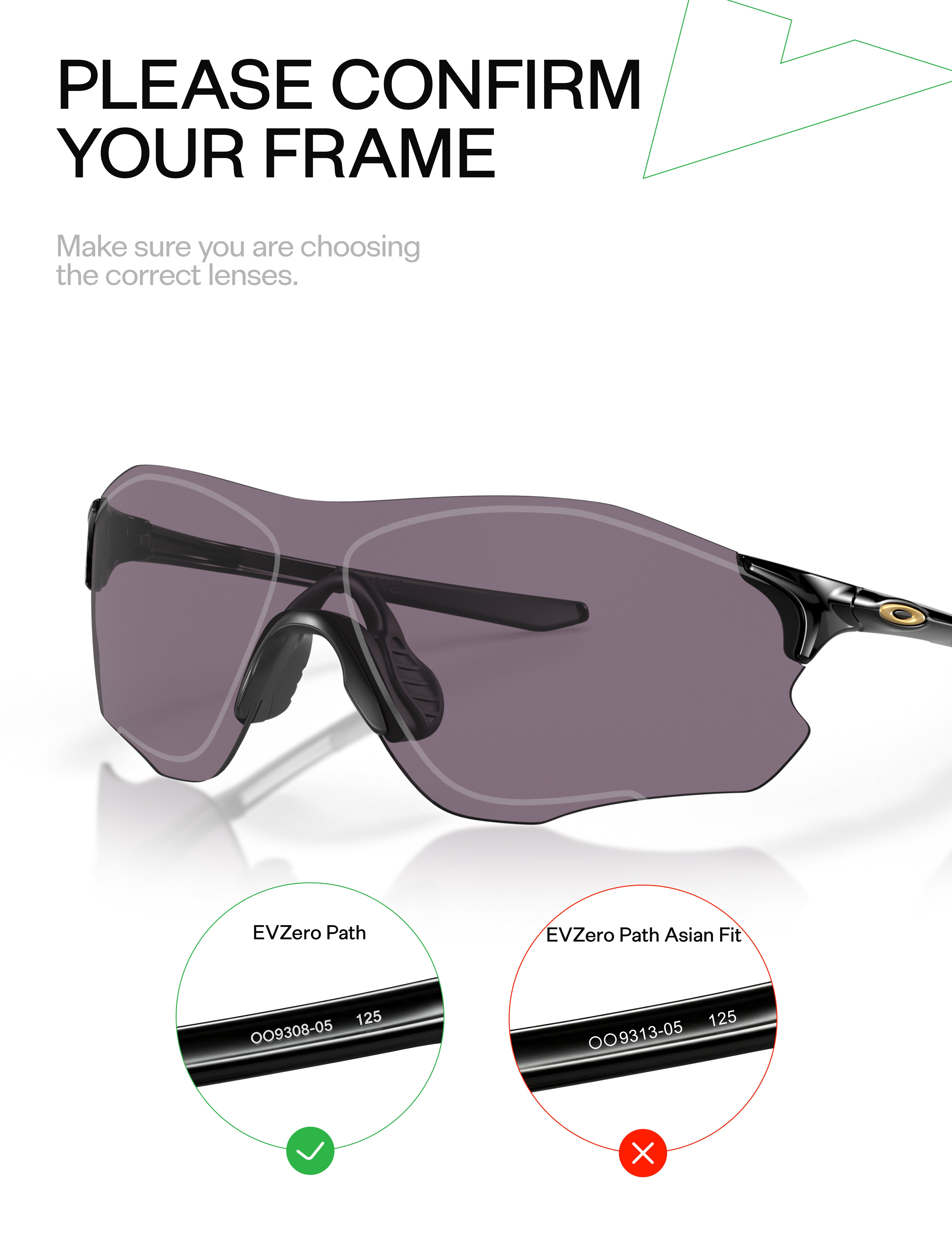 MRYOK Replacement Lenses for Oakley EVZero Path OO9308 Sunglasses