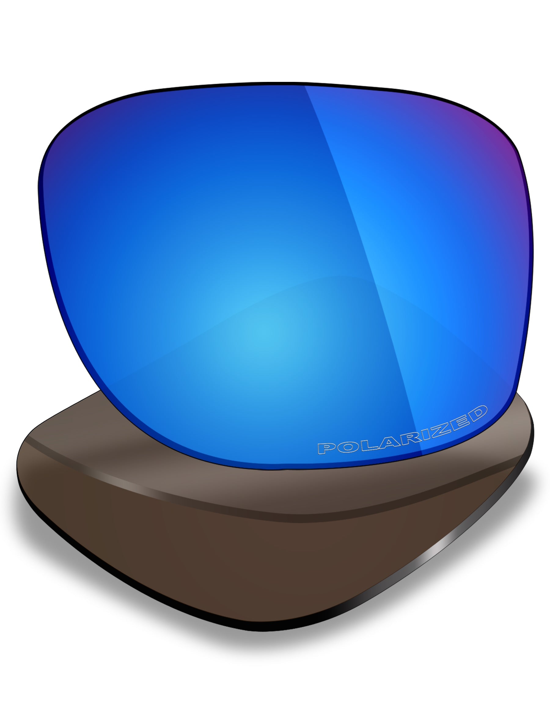 Lentilles De Rechange Polarisées Pour Arnette Boxcar AN4224 - 59mm, Teinte Argentée Titane - 3