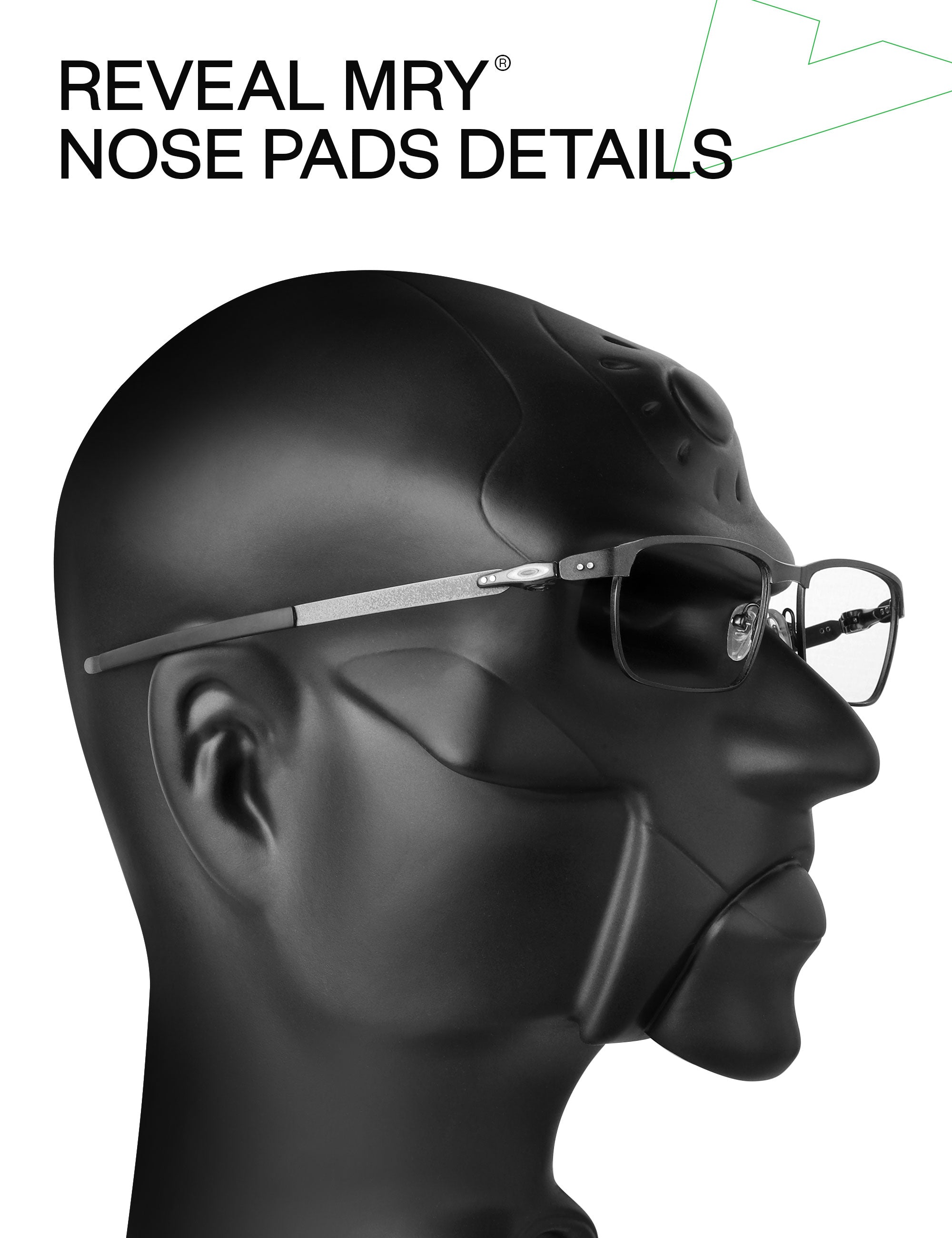 MRYOK Replacement Nose Pads for Versace VE2168 57mm Sunglasses