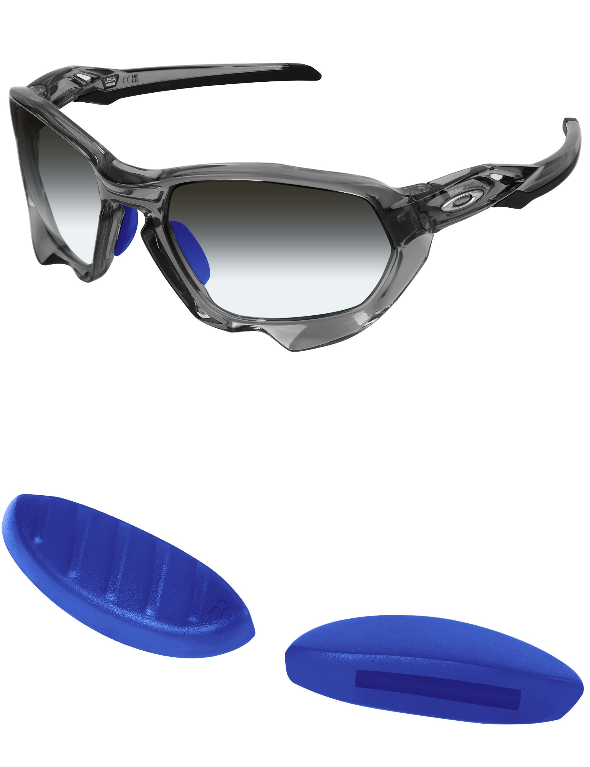 MRYOK Replacement Nose Pads for Oakley Plazma OO9019 59mm