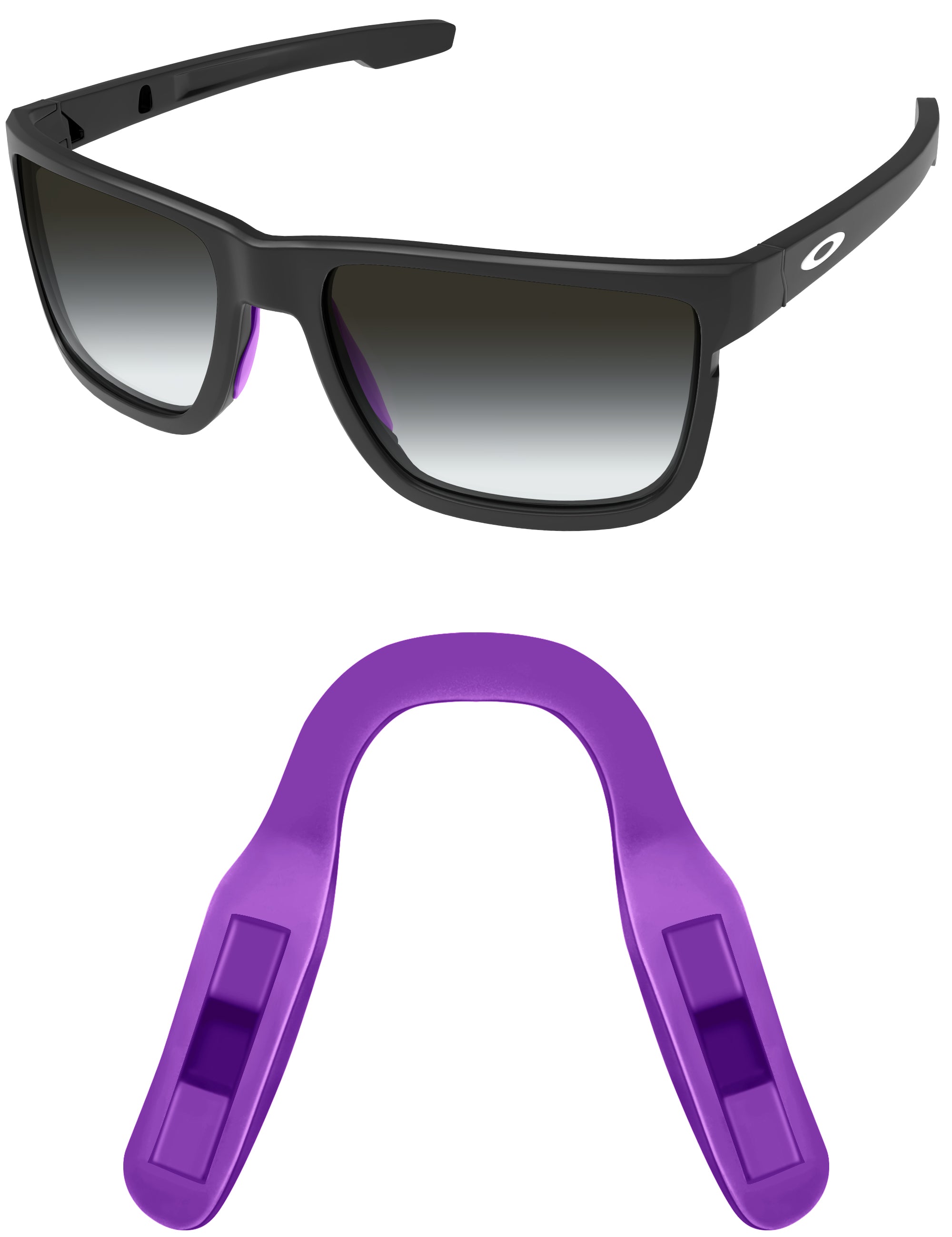 アクセサリー 0e0r_.nql MRYOK Replacement Nose Piece for Oakley Crossrange OO9361 57mm