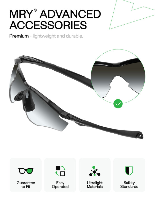 MRYOK Replacement Nose Piece for Oakley M2 Frame XL Asian Fit