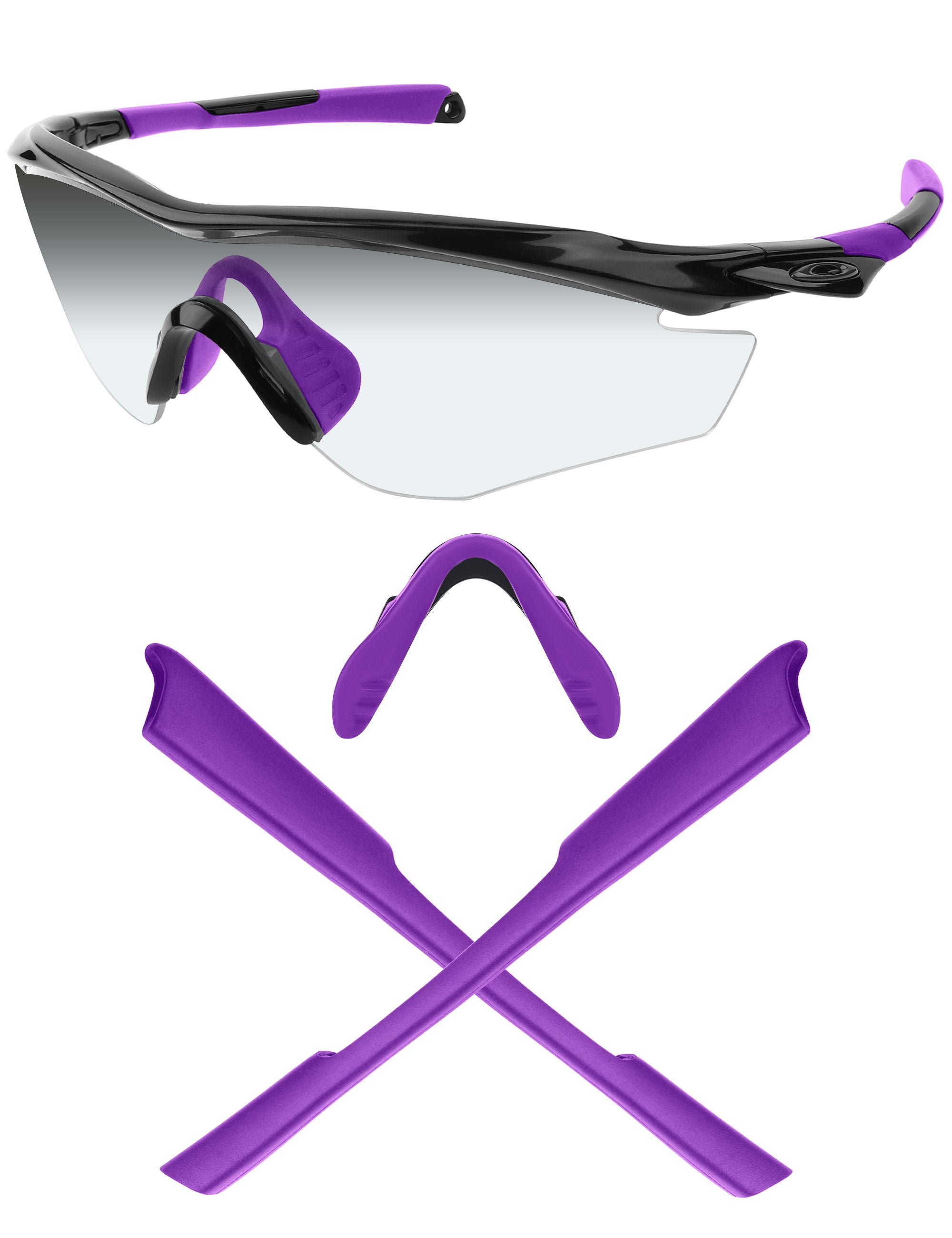 MRYOK Replacement Rubber Kits for Oakley M2 Frame XL OO9343