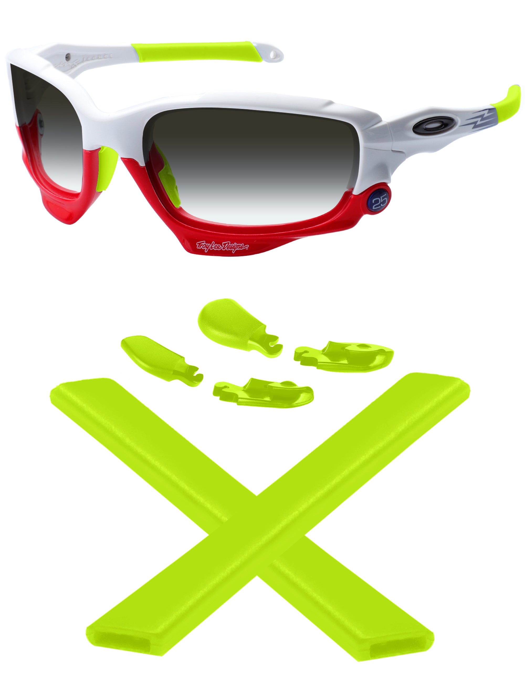 MRYOK Replacement Rubber Kits for Oakley Racing Jacket Vented 62mm