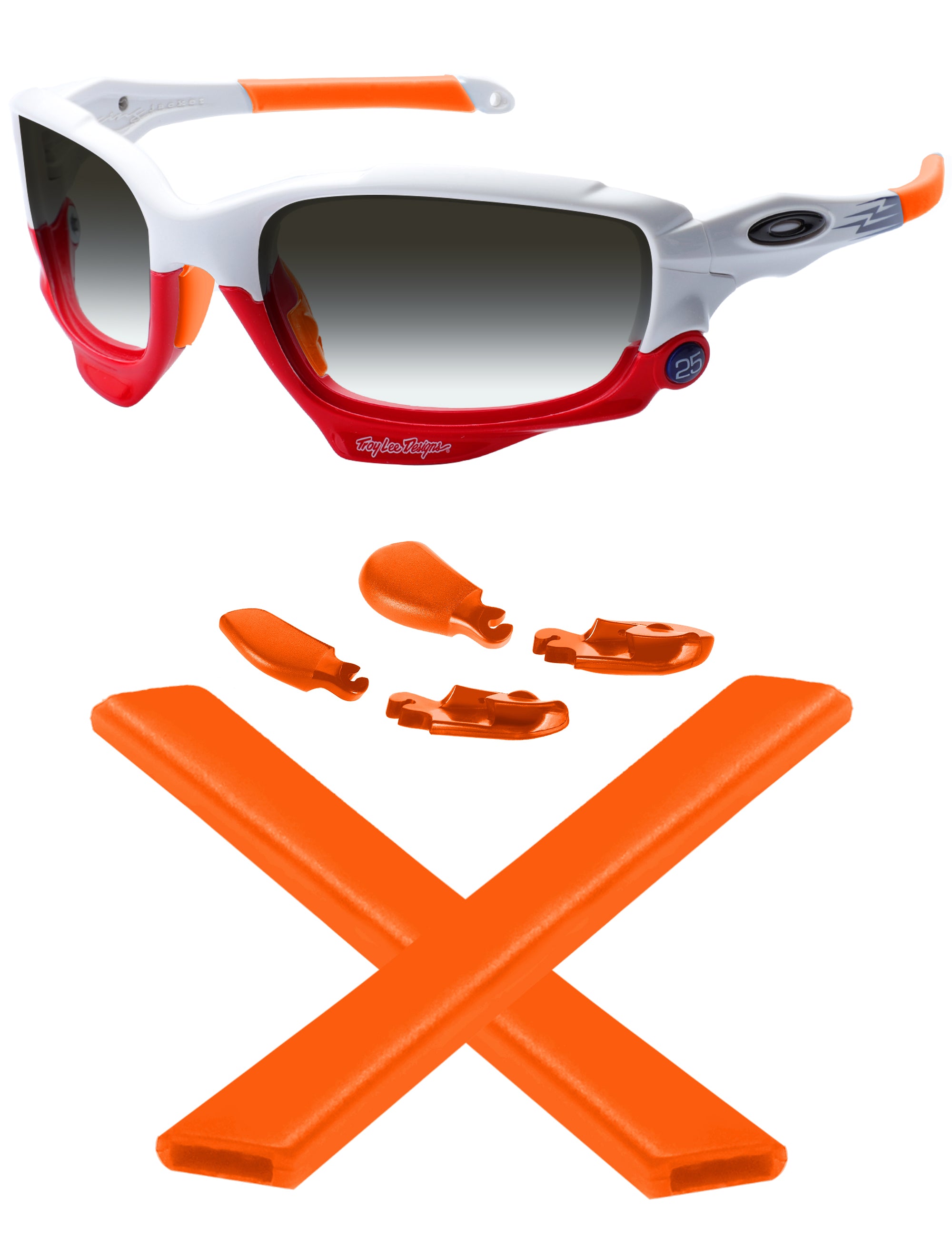 MRYOK Replacement Rubber Kits for Oakley Racing Jacket Vented 62mm