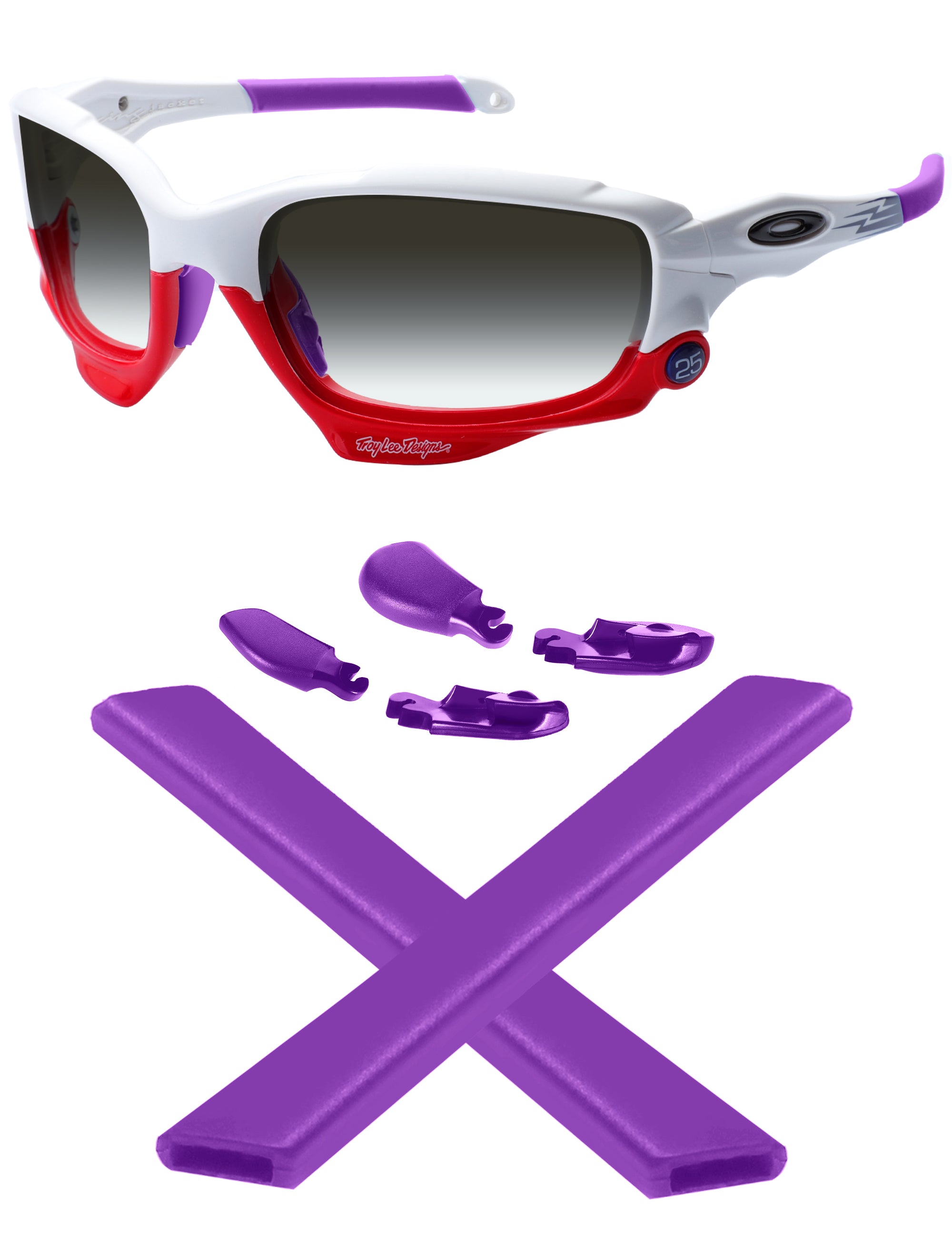 MRYOK Replacement Rubber Kits for Oakley Racing Jacket Vented 62mm