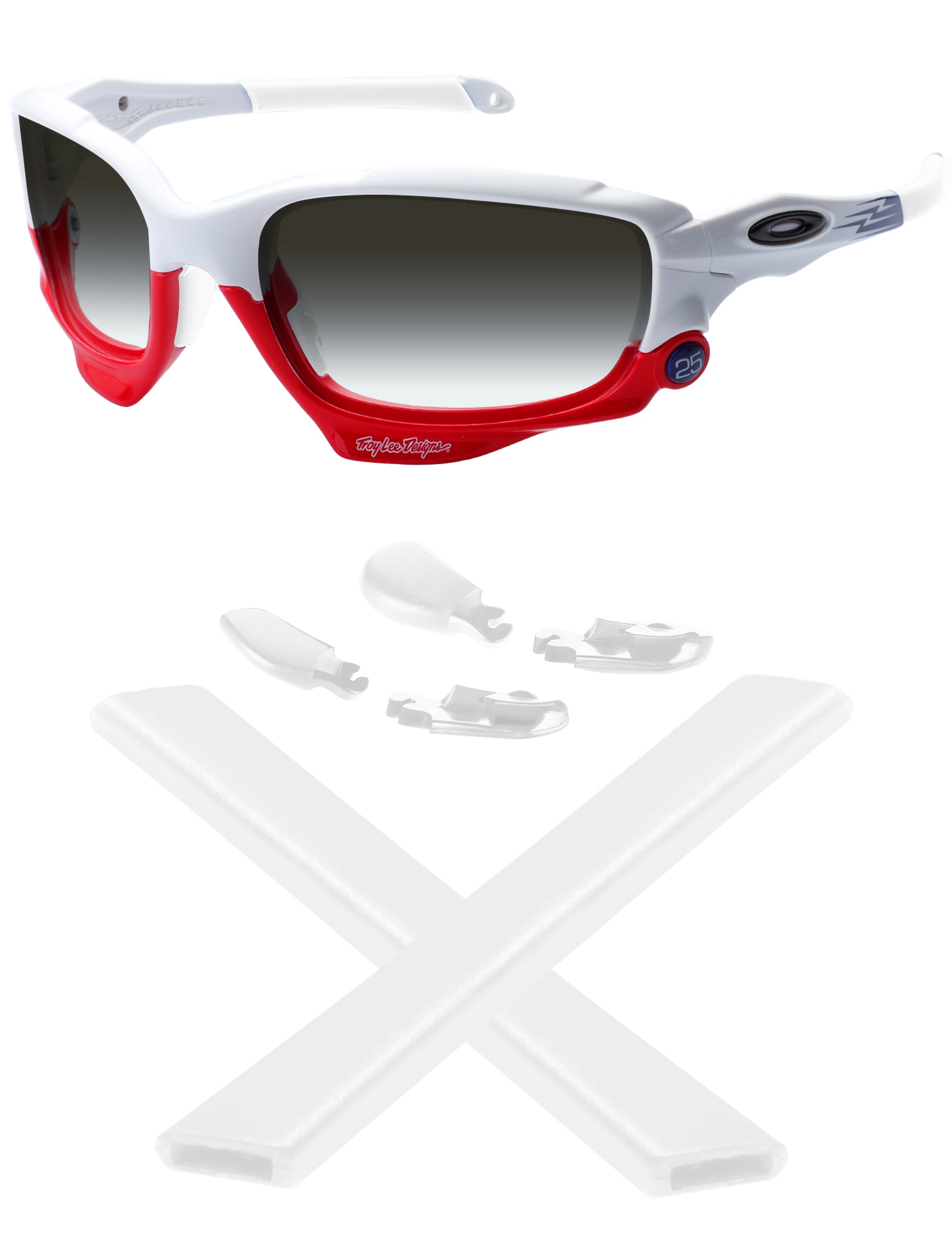MRYOK Replacement Rubber Kits for Oakley Racing Jacket Vented 62mm
