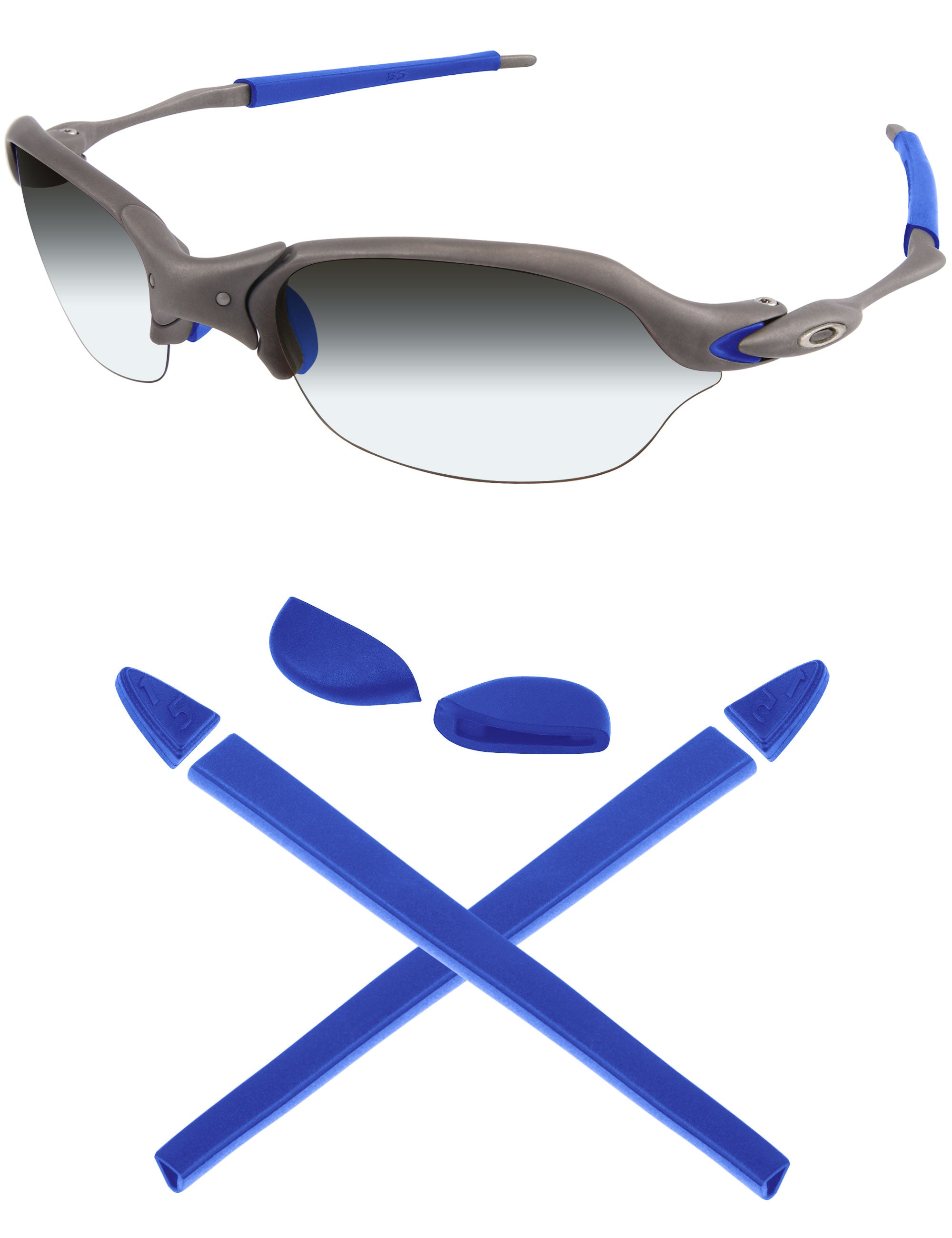 MRYOK Replacement Rubber Kits for Oakley Romeo 2 Sunglasses – MRY