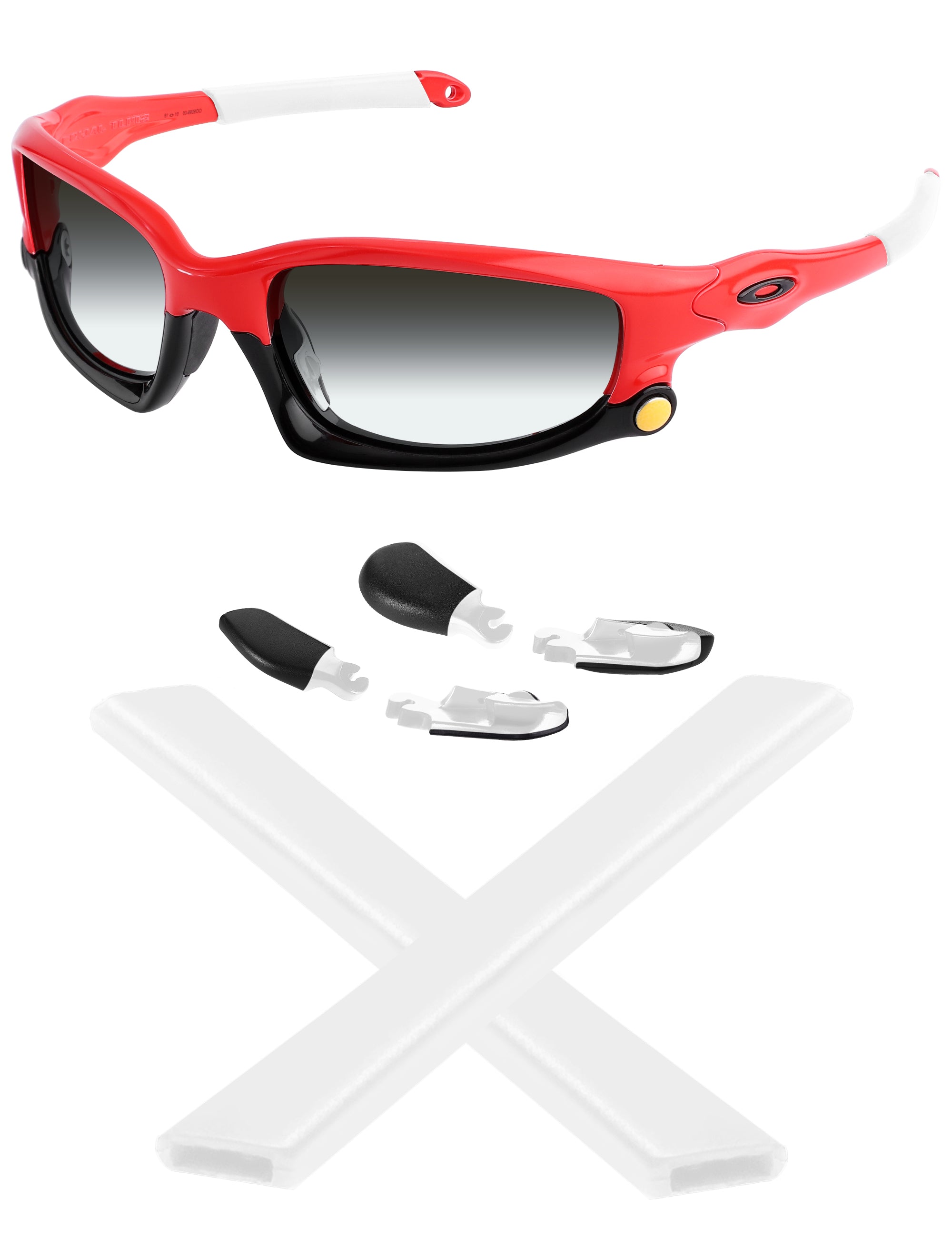 MRYOK Replacement Rubber Kits for Oakley Split Jacket Vented