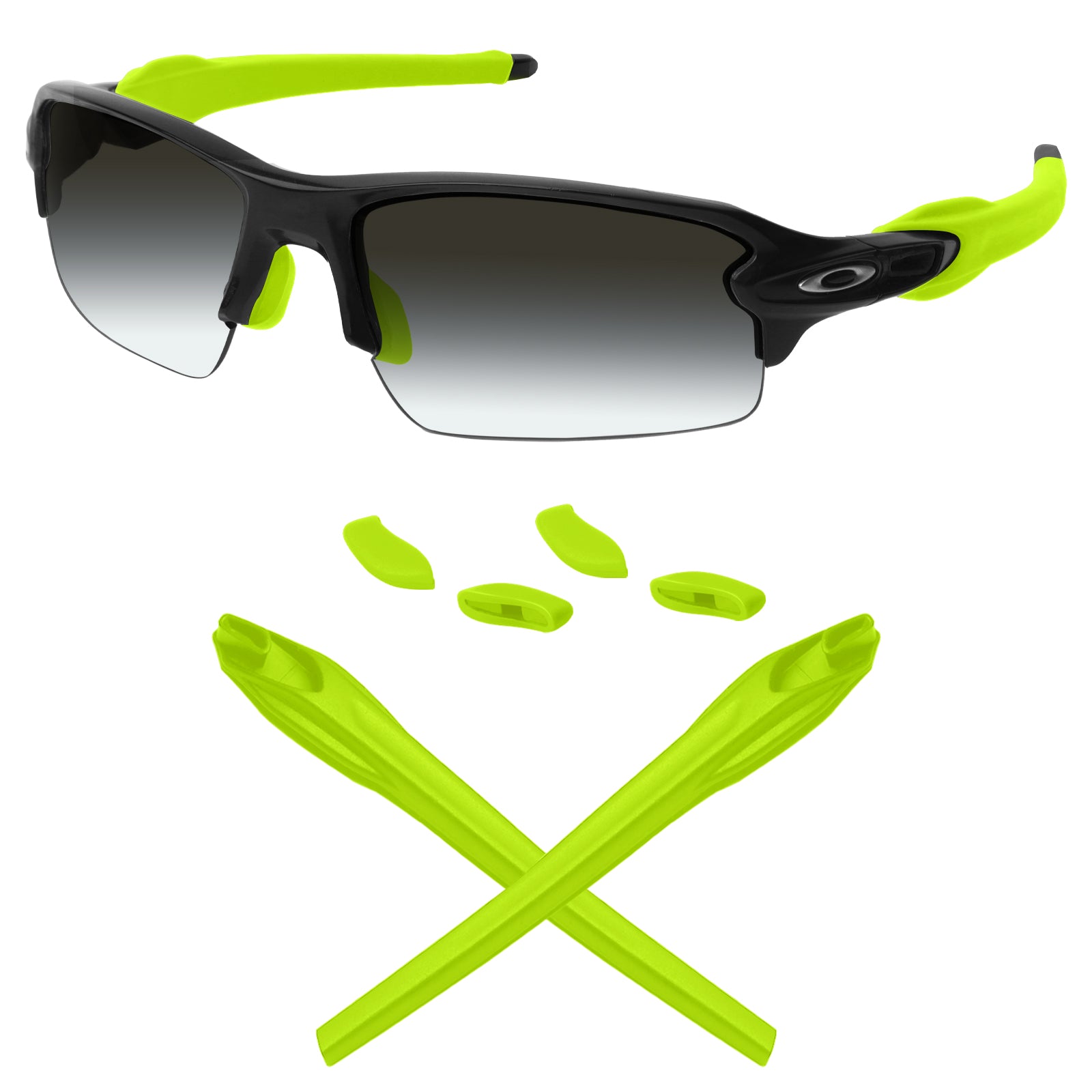 MRYOK Replacement Rubber Kits for Oakley Flak 2.0 OO9295