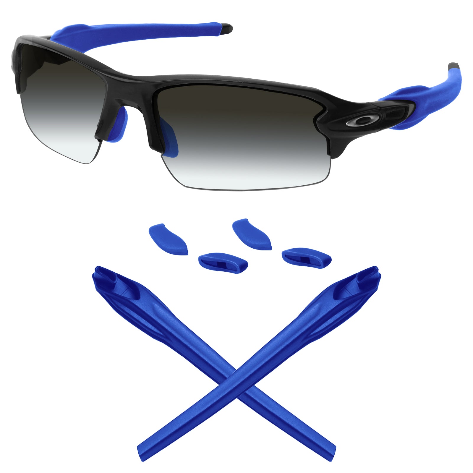 MRYOK Replacement Rubber Kits for Oakley Flak 2.0 XL OO9188 59mm