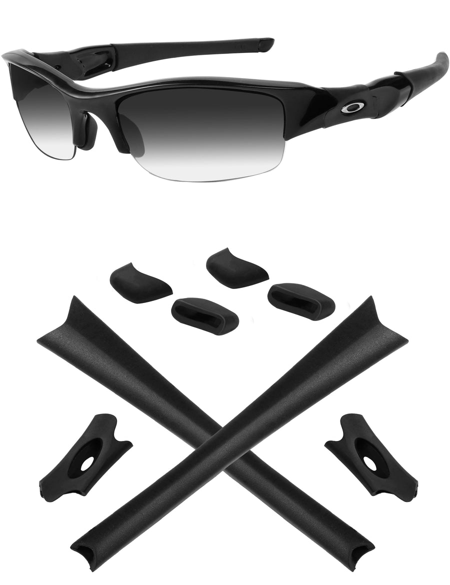 oakley replacement goggle strap MRYOK Replacement Rubber Kits for Oakley Flak Jacket OO9008 63mm Sunglasses – MRY Optics Group
