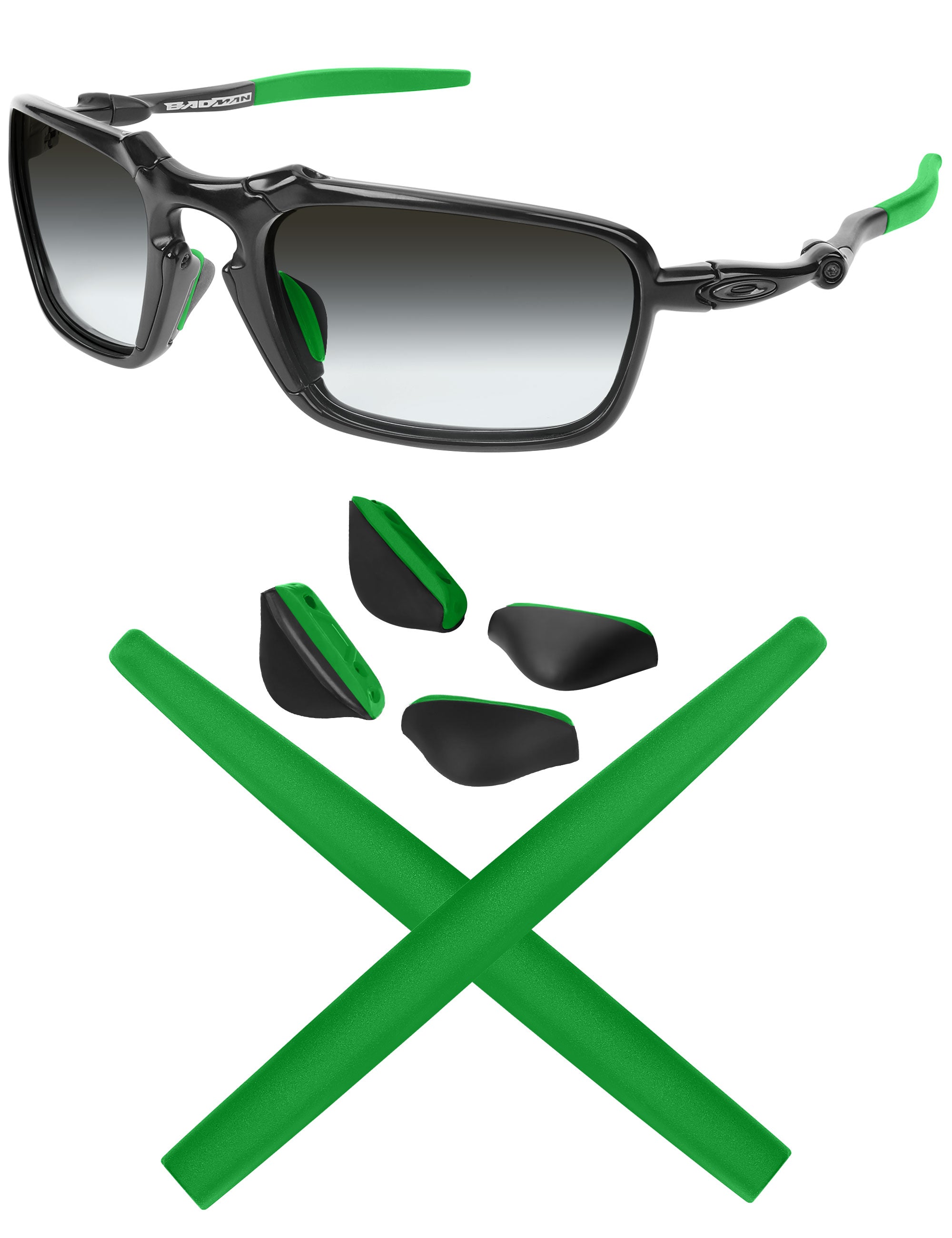 MRYOK Replacement Rubber Kits for Oakley Hyperlink OX8078 54mm