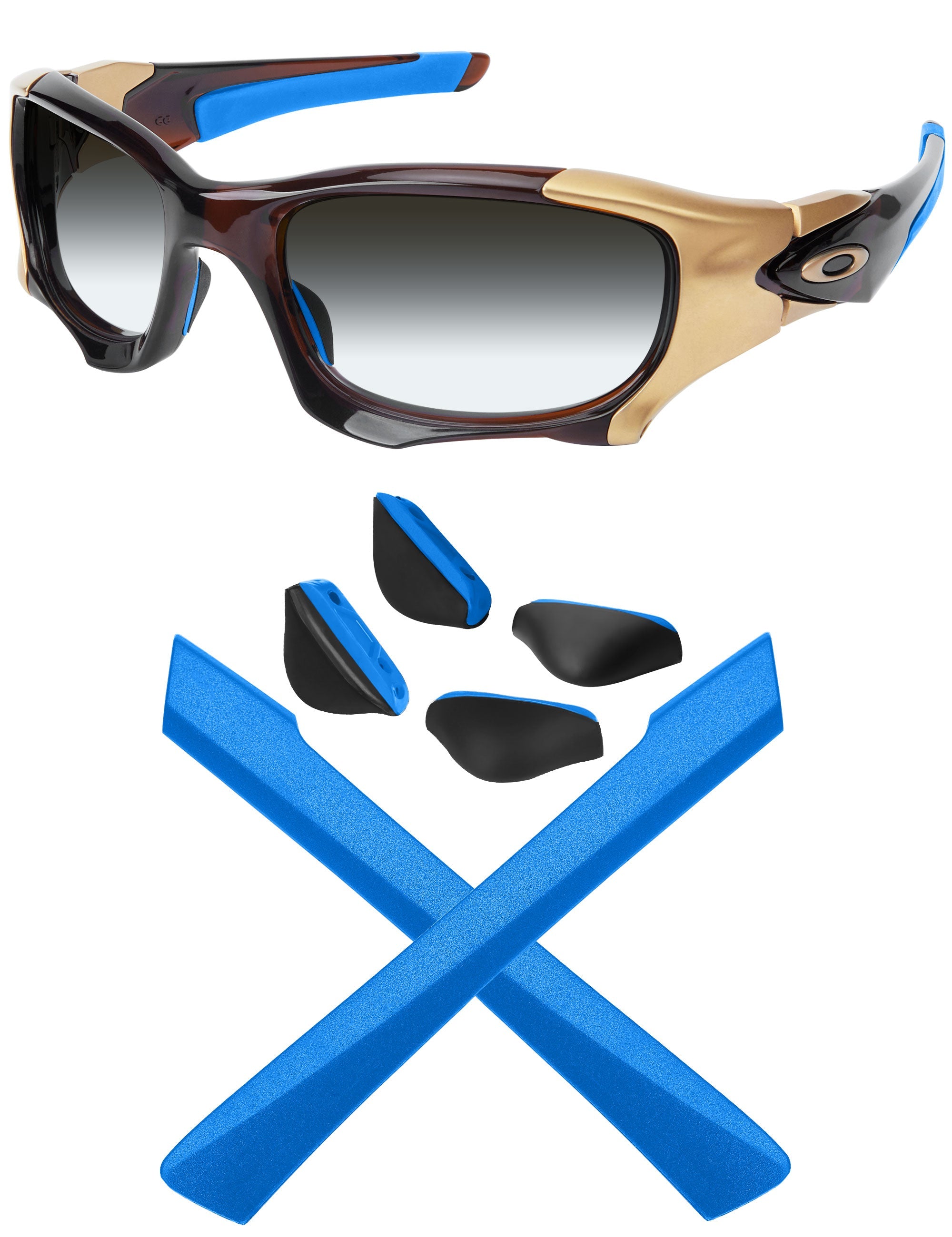 小物 Oakley PitBoss ll Oakley Pit Boss II Polarized Sunglasses OO9215-02 Polished