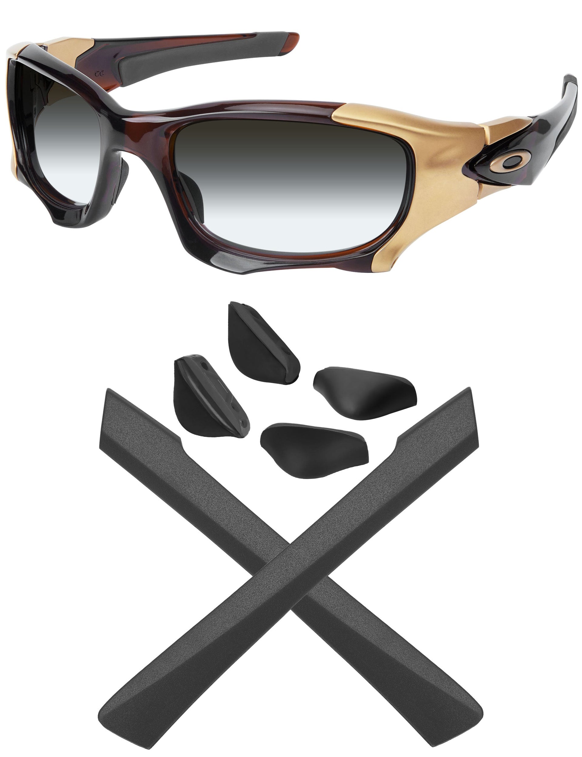 MRYOK Replacement Rubber Kits for Oakley Pit Boss OO9137