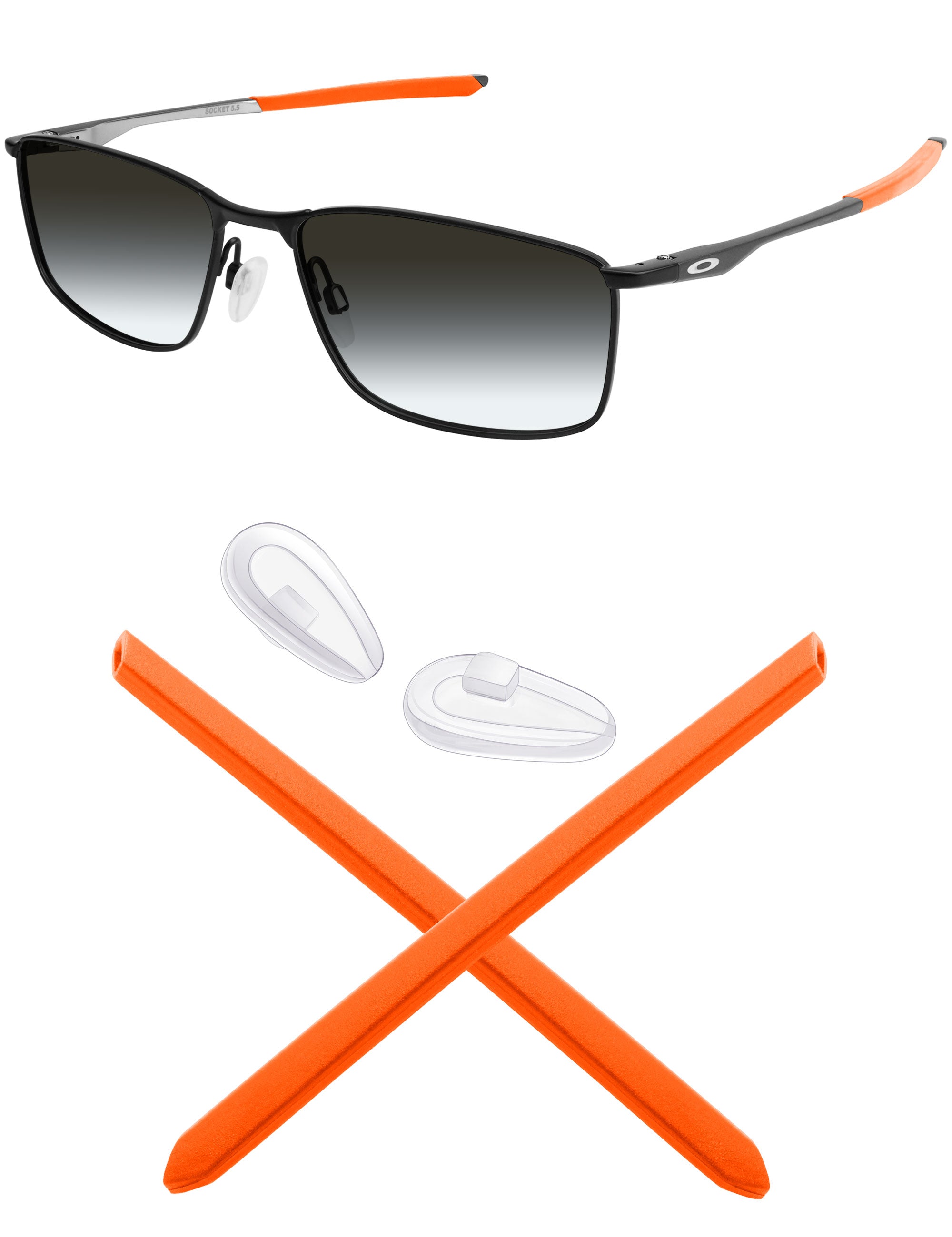 MRYOK Replacement Rubber Kits for Oakley Socket 5.0 OX3217 57mm