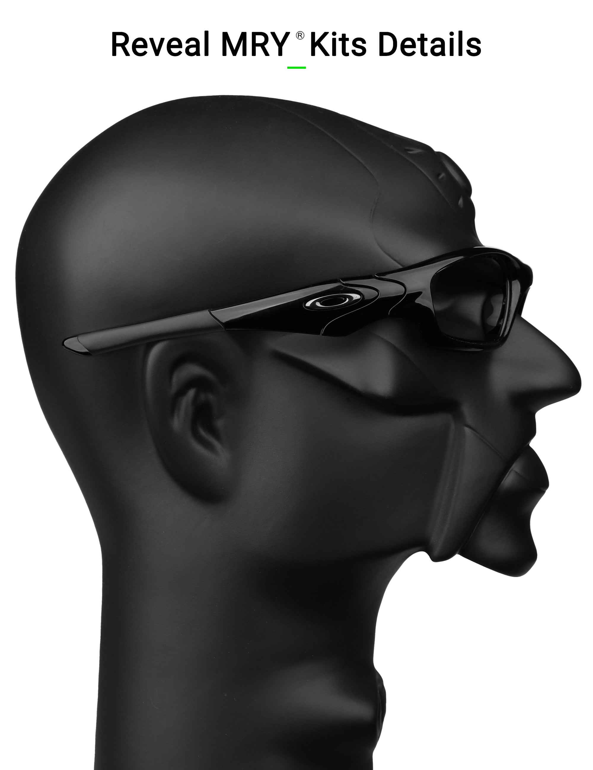 MRYOK Replacement Rubber Kits for Oakley Straight Jacket 2007