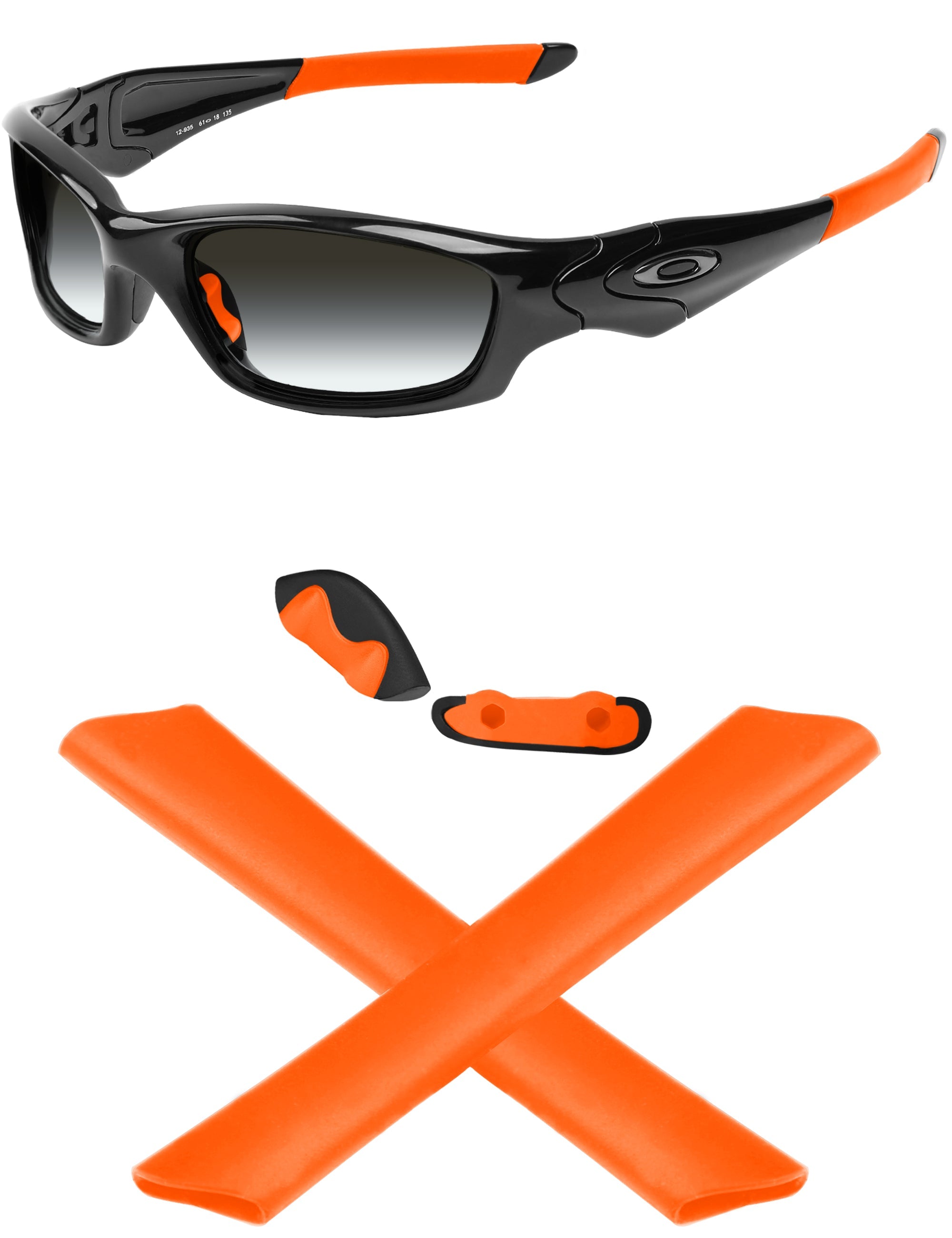 MRYOK Replacement Rubber Kits for Oakley Straight Jacket 2007