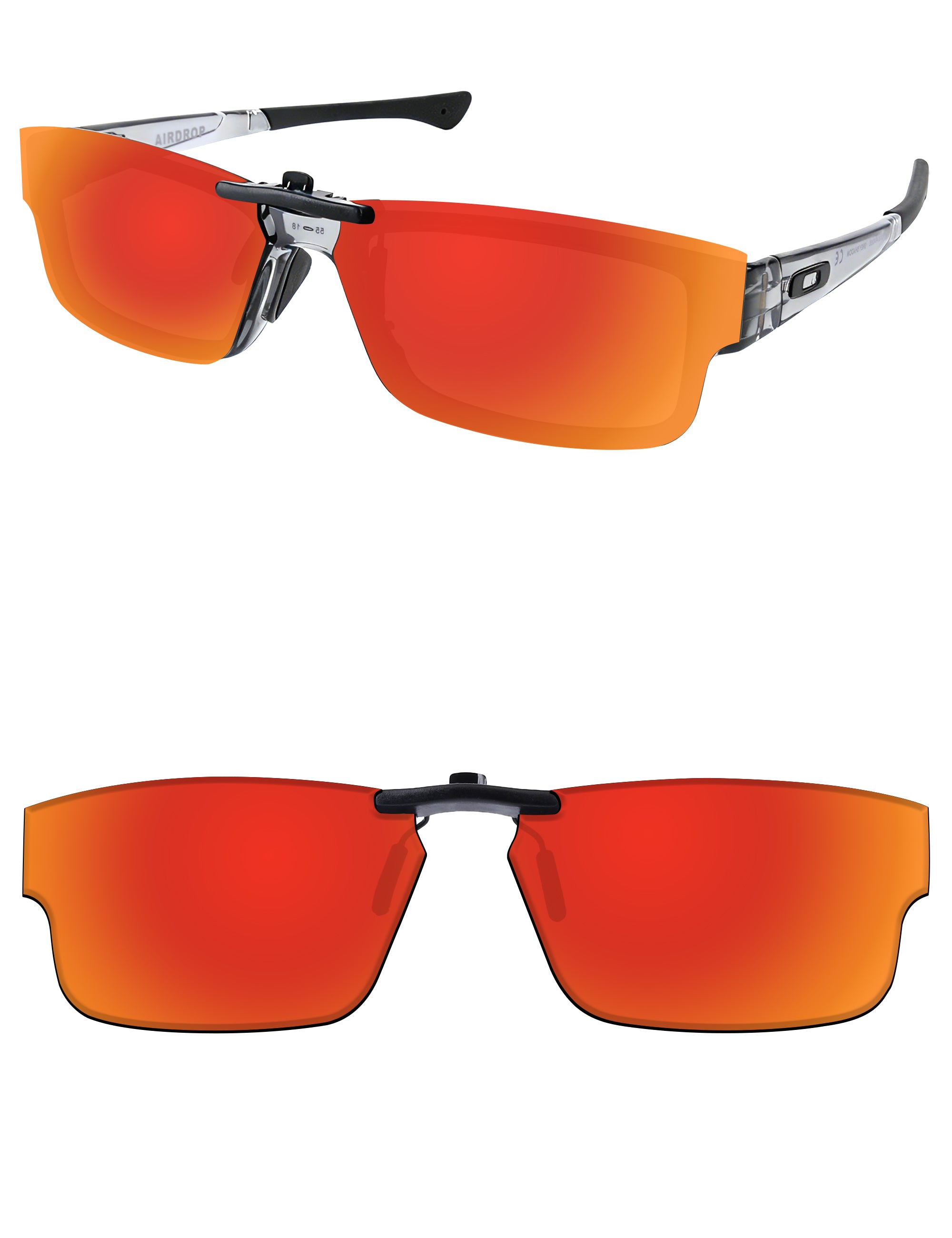 Polarized Clip-on for Oakley Airdrop OX8046 59mm Sunglasses – MRY