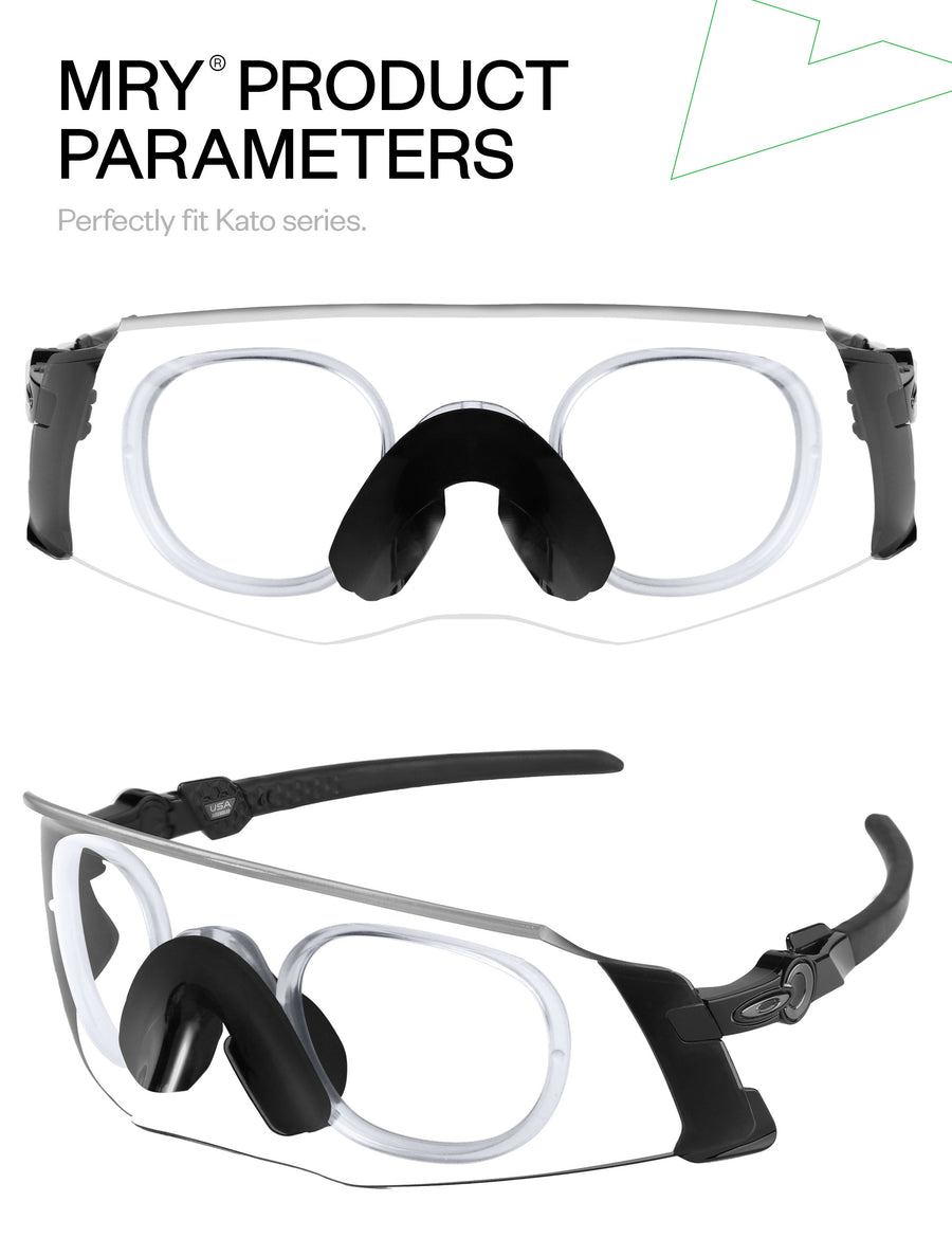 RX Inserts & Custom Prescription Lenses for Oakley Encoder OO9471, Clear / Standard