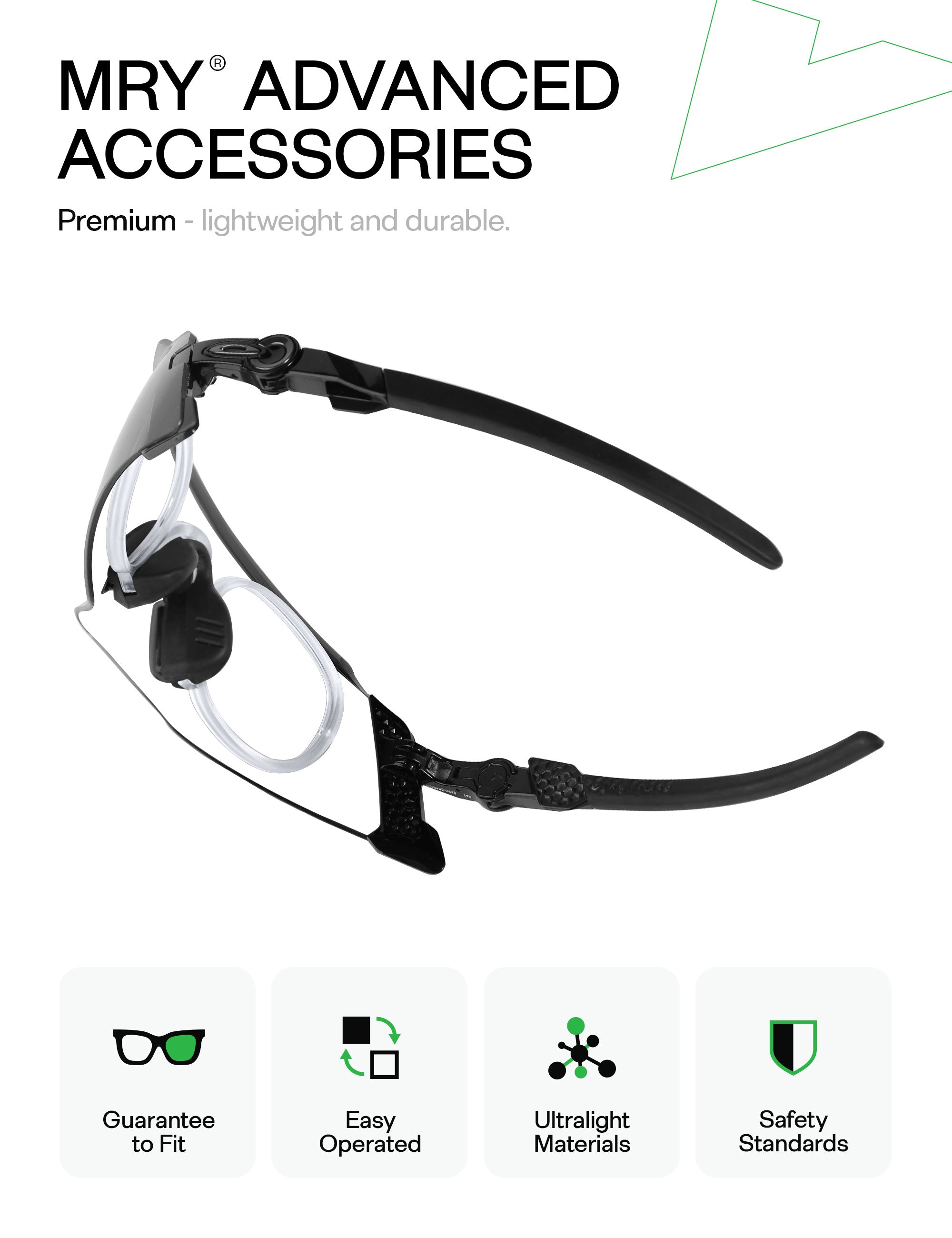 MRY Rx Insert & Prescription Lense for Oakley Encoder Asian Fit
