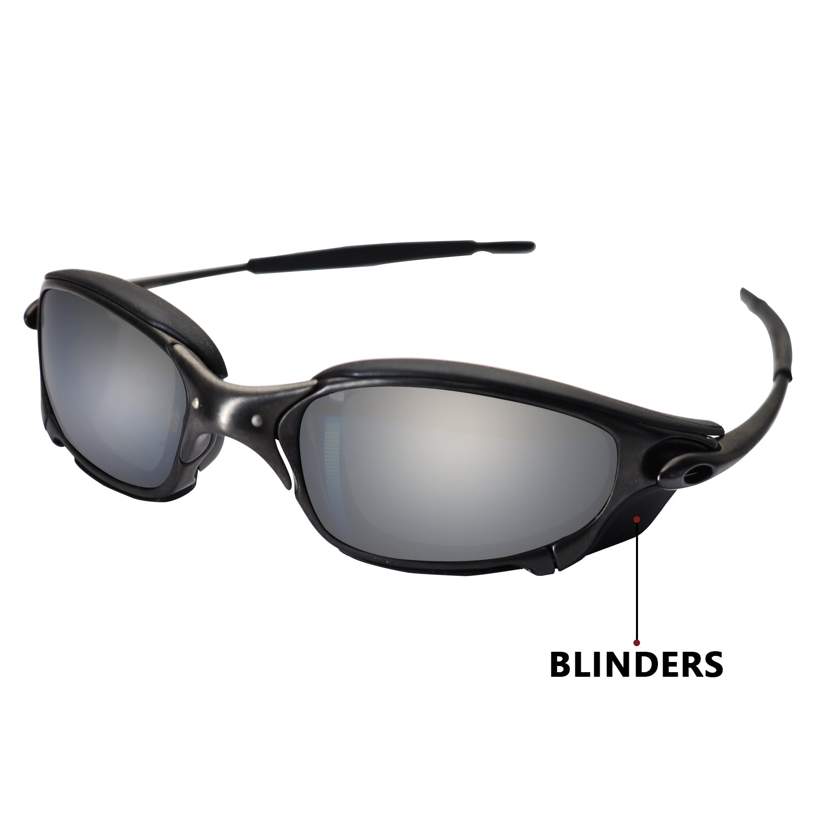 MRY™ Polymer Rubber Side Blinders for Oakley X-Metal Juliet Series