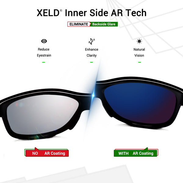 Costa Del Mar Fantail Pro XELD Inner Side AR Tech