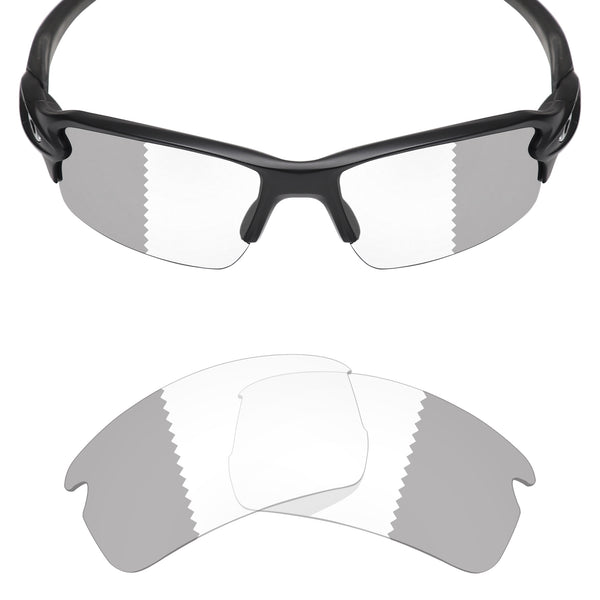 MRY Replacement Lenses for Oakley Flak 2.0 Asian Fit OO9271