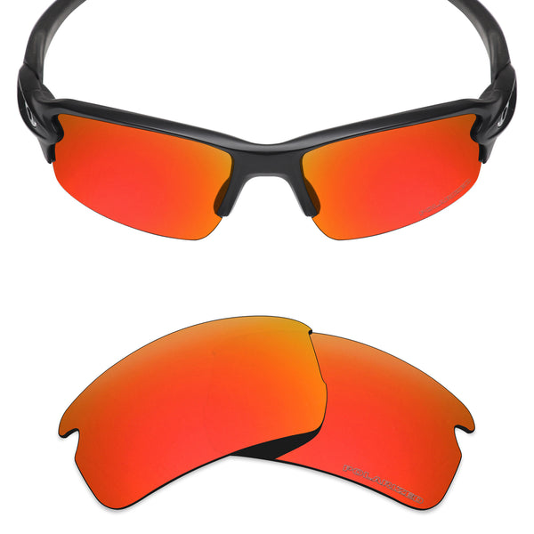 MRY Replacement Lenses for Oakley Flak 2.0 Asian Fit OO9271